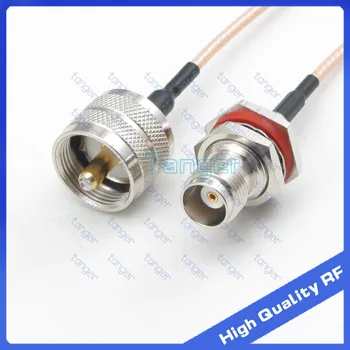 

Hot Selling TNC female jack to UHF male Plug PL259 straight with 20cm 8inch RG316 RF Coaxial Pigtail Low Loss cable High Quality