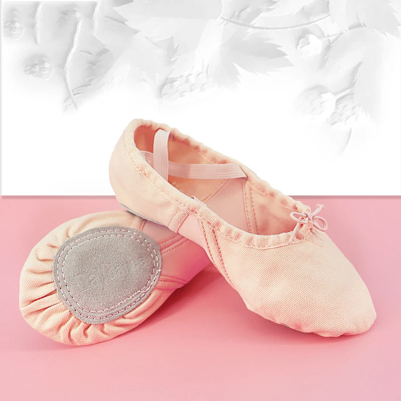 Professionla Ballet Shoes Stretch Canvas Shoes Women Yoga Gymnastics Ballet Pointe Dance Shoes Ballet Slippers