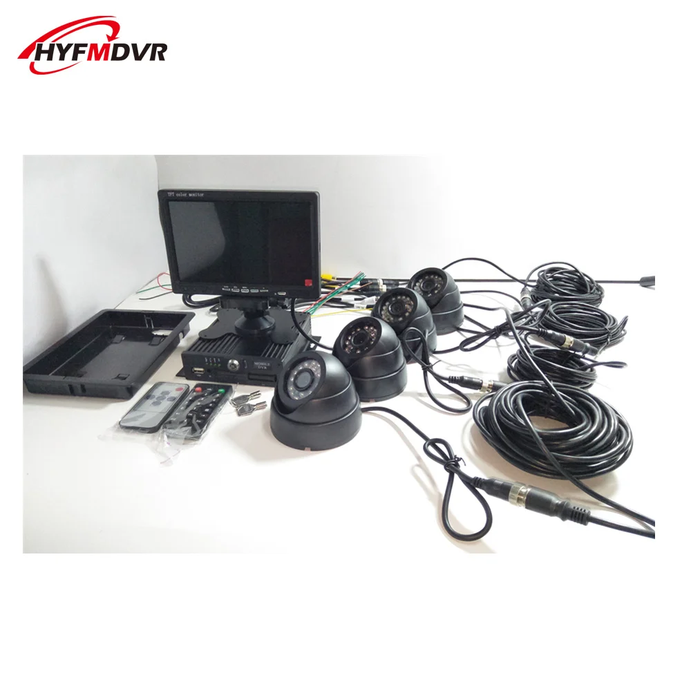 Best Price 720P cameras, video recorder, 4 sets of monitoring devices, manufacturers ordered, direct selling MDVR.