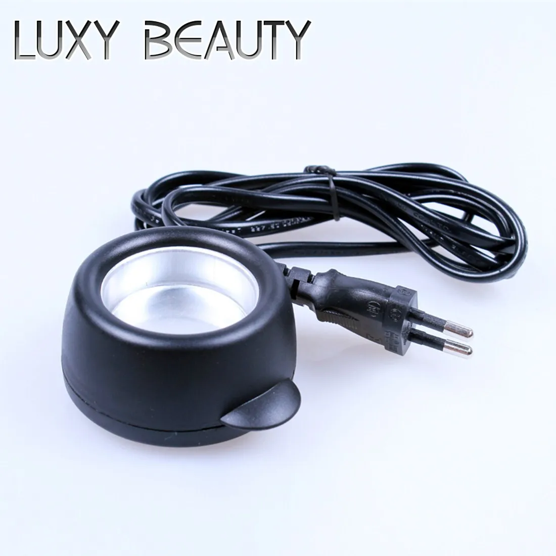 Mini Hot Pot Melting Italy Keratin Glue Beads Glue Small Glue Pot 30W Thermostatic Hair Extension Heat Fusion Tool Black