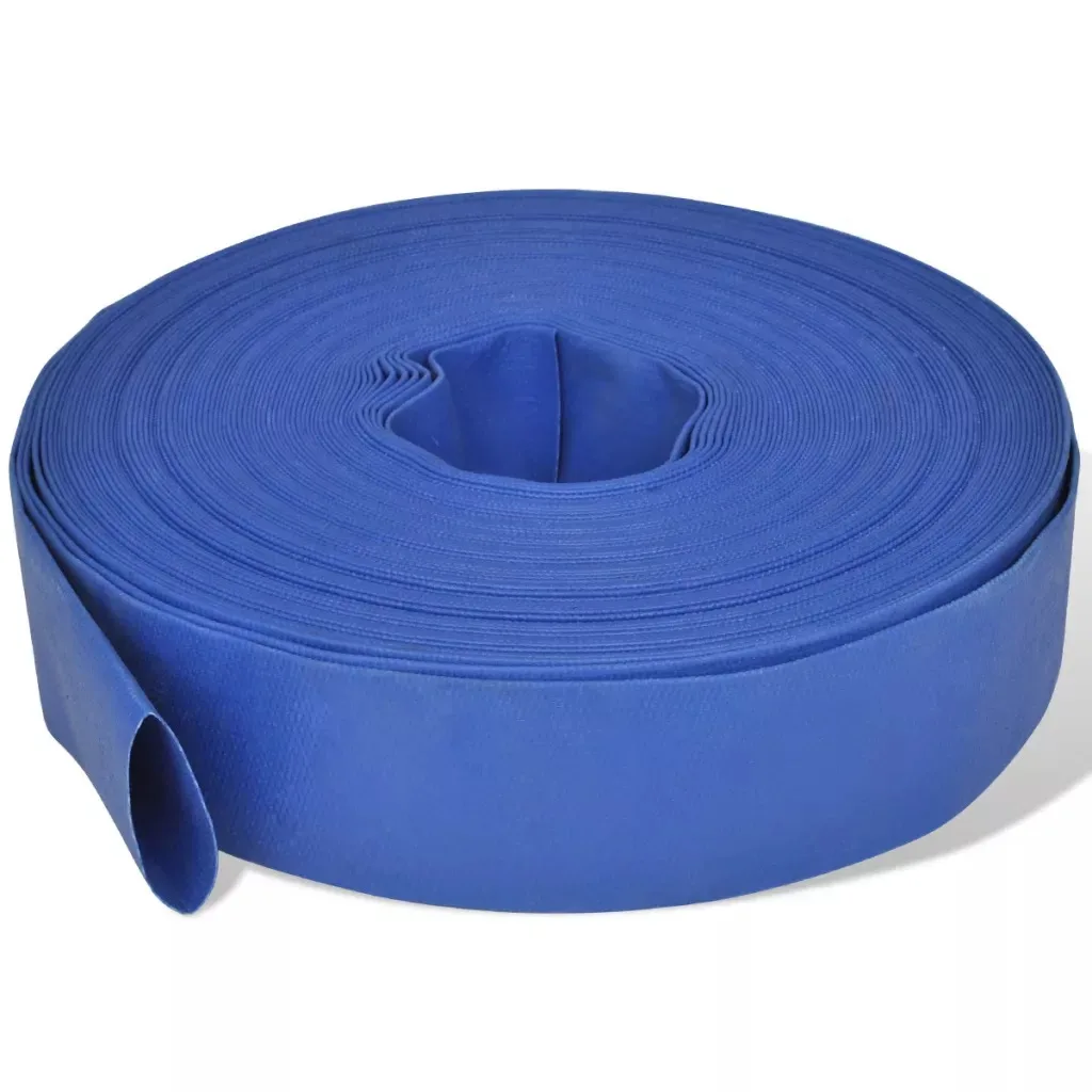 

VidaXL Flat Pipe 50 M 2 Inches PVC handy fire hose for water pumps weather-resistant lightweight flexible fire hose