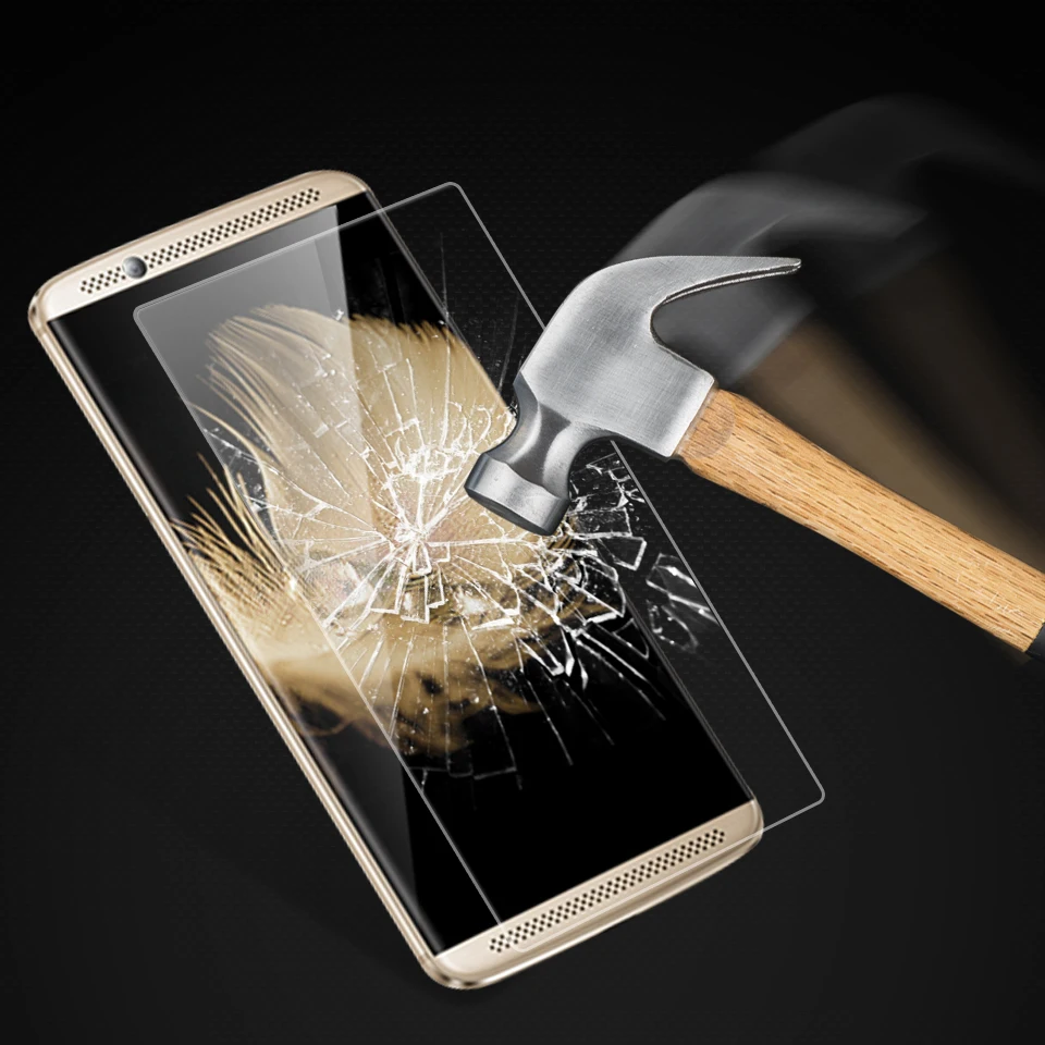 Защитное стекло для экрана ZTE Axon 7 2 шт. закаленное Axon7 защитная пленка с защитой от