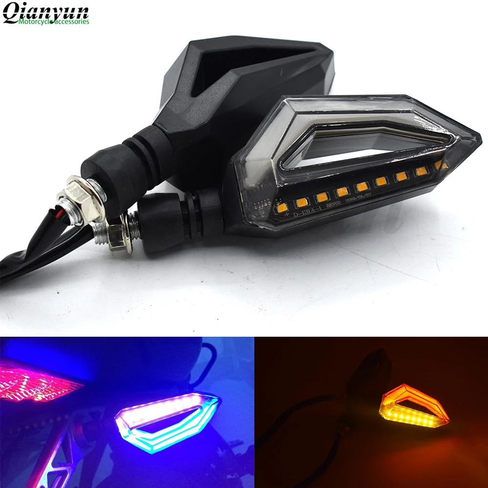 

Universal motorcycle water flashing LED turn indicator For Yamaha FZ6 FAZER FZ6R FZ8 MT07 MT-07 FZ07 FZ1 FAZER XJ6 MT09 MT-09