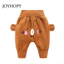 Новорожденных Штаны для маленьких мальчиков и девочек Infantil для маленьких мальчиков брюки мультфильм животных штаны-шаровары детские штаны Штанишки для малышей
