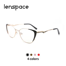 Фирменный дизайн кошачий глаз очки металлические оправа для очков в ретростиле женские очки винтажные женские очки Оптические очки по рецепту