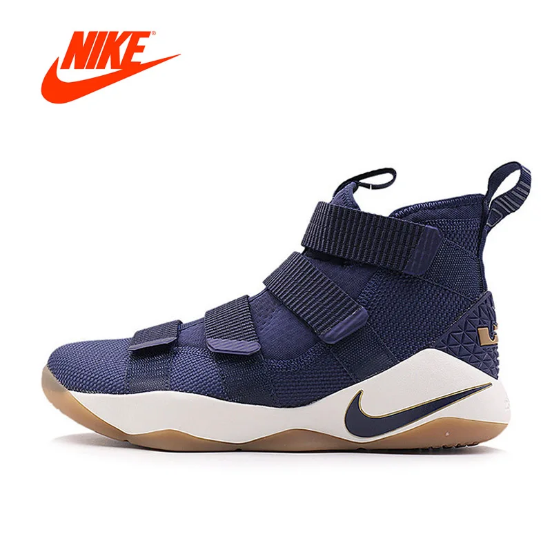 

Original New Arrival Authentic Nike Men's LEBRON SOLDIER XI LBJ Basketball Shoes Breathable Sports sneakers