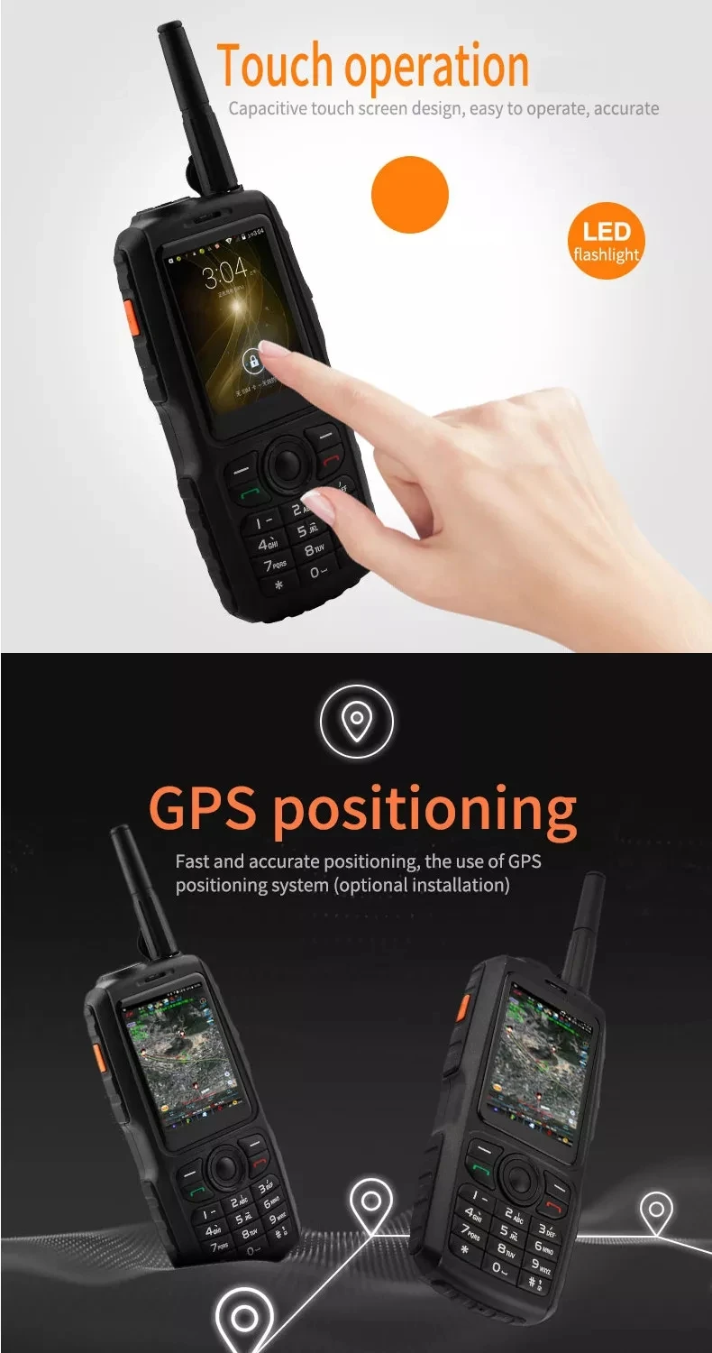 A17 мобильный телефон Zello Walkie talkie IP67 Водонепроницаемый MT6572 Android смартфон 2G/3g Dual SIM Русская клавиатура