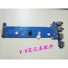 Для HP EliteBook 8770 Вт USB плата с аудиоразъемом 6050A2479701 689284-001 аккумулятор большой емкости