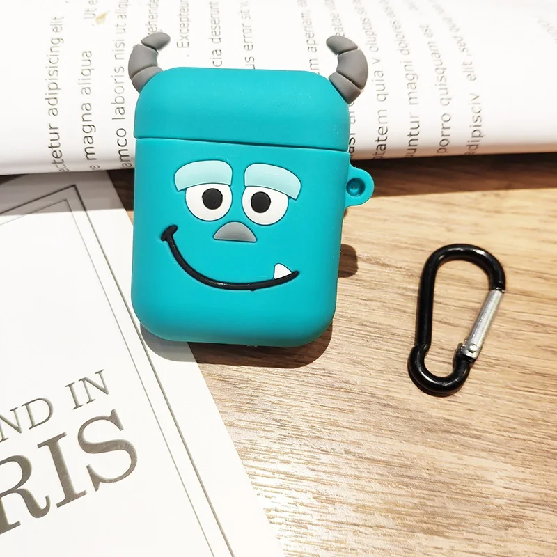 Милый чехол для наушников AirPods Air Pods аксессуары с героями мультфильмов на айрподс