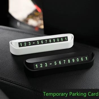 

Car Night Luminous Temporary Parking Card For Kia Rio K2 K3 K5 K4 Cerato Soul Forte Sportage SORENTO Mohave OPTIMA