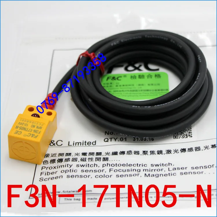 F3N-17TN05-N/N2/P/P2 R2M F &amp C квадратный датчик приближения 100% Новый оригинальный |