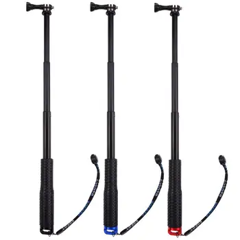 

19" Inch Extendable Pole Camera Selfie Stick Tripod Action Camera Handheld Monopod for Gopro HERO 5/2/3/3+/4 for SJ4000 Camera