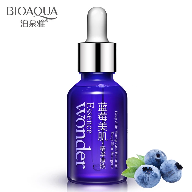 BIOAQUA Brand Blueberry Moisturizing Essence Face Serum Whitening Serum
