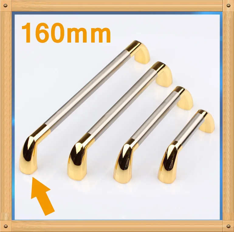 Length 172mm Hole Pitch 160mm Zinc Alloy handle modern handle Kitchen