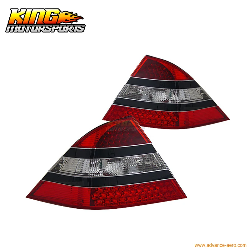 

For 00-05 Mercedes-Benz S Class W220 S320 S350 LED Tail Lights Red Cl 01 02 03 04 USA Domestic Free Shipping