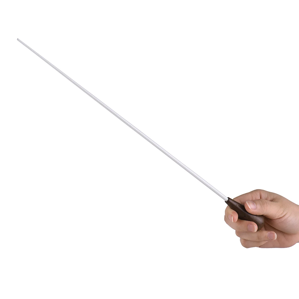 Professional Music Baton White Fiberglass Conductor Music Rod Orchestra