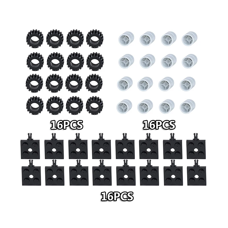 DIY автомобильные колеса оконные фигурки завод строительные блоки аксессуары кирпичи части совместимый конструктор обучающая игрушка для детей подарок