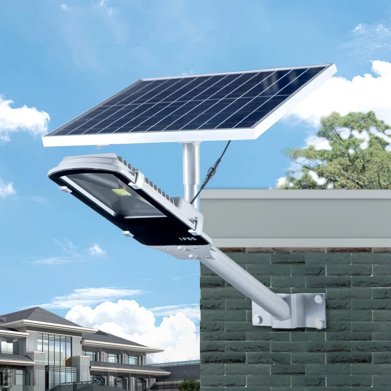 20 w Solar Power Panel 12 w Led-straatverlichting Solar Sensor Verlichting Outdoor Path Muur Emergency Lamp Beveiliging Spot licht Luminaria