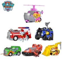 Genuine Paw Patrol Dog Nickelodeon Patrulla Canina  Rescue Racers Vehicle Ryder Everest Anime Action Figure Doll Kids Toys Gift