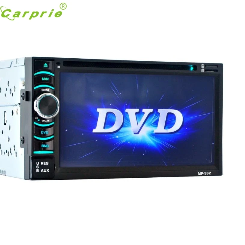 

New Arrival 6.5 Double 2DIN Touch Car Stereo CD DVD Player Bluetooth USB SD AM FM TV Radio at4