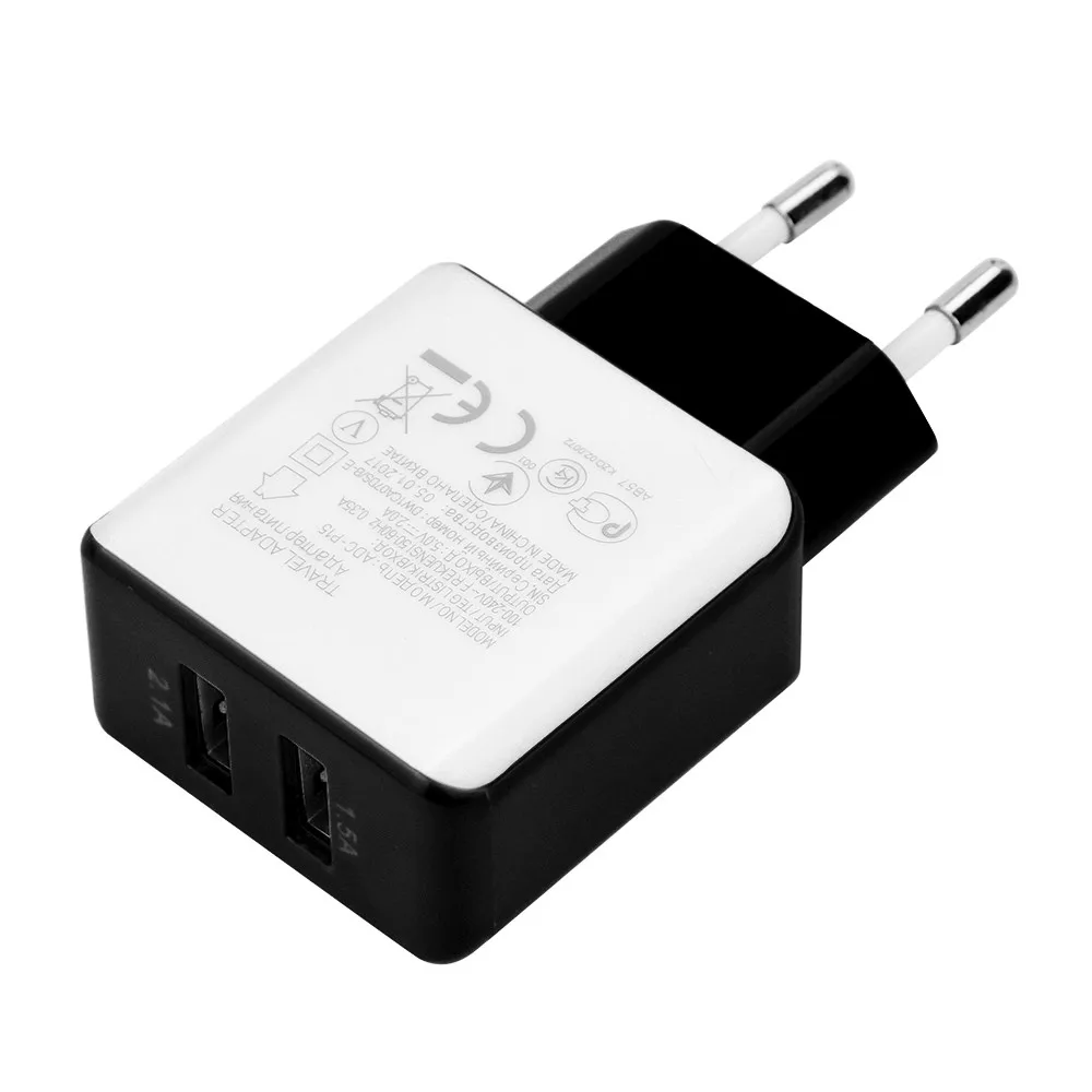 Зарядное устройство 18650 Мода 3.6A тройной USB PortAC зарядное устройство AdapterPortable для samsung для Apple ЕС Plugcarregador celular