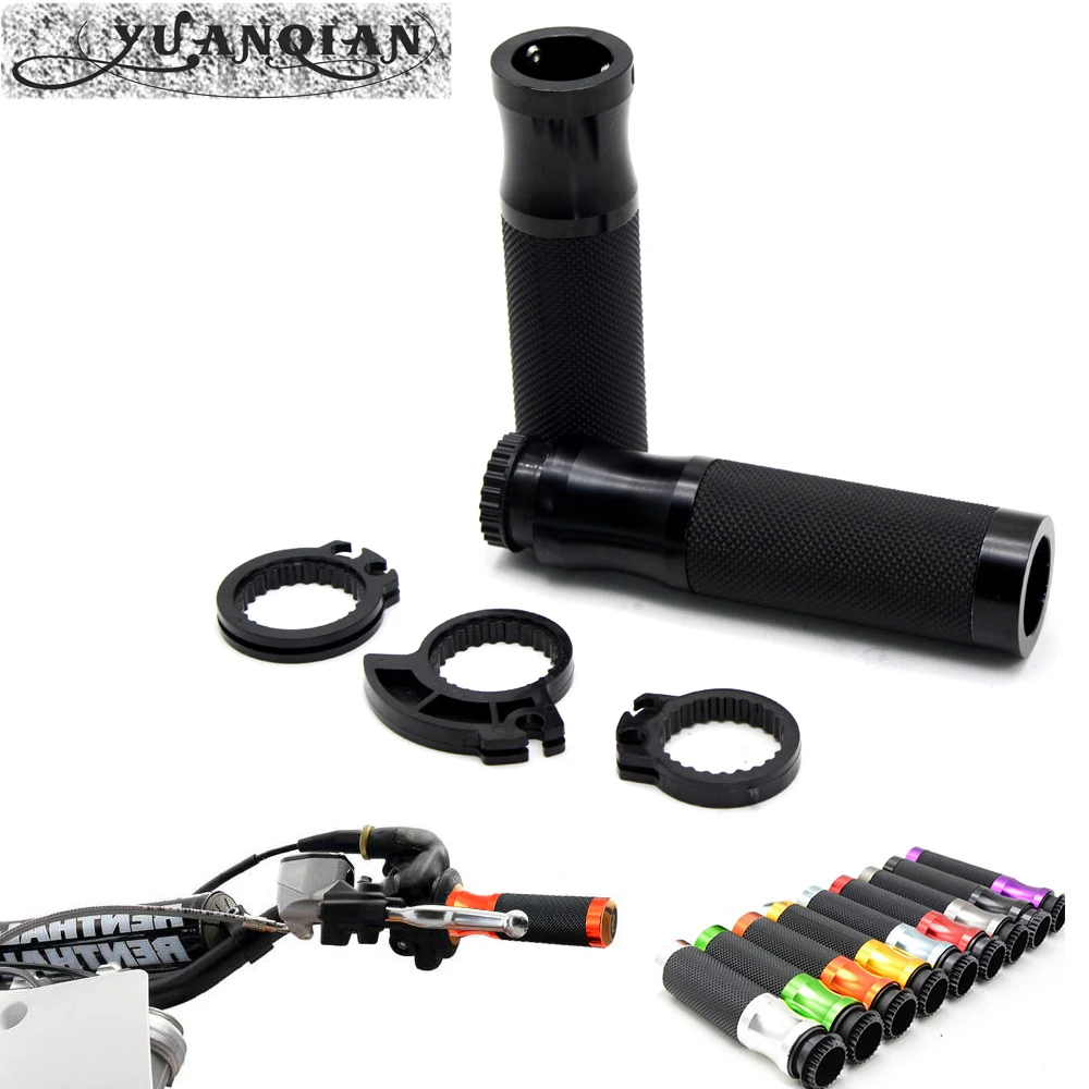 22 мм Универсальный мотоцикл Ручка Бар часть moto rcycle руль для Protaper honda yamaha Мотокросс на KTM moto grip pit bike7color