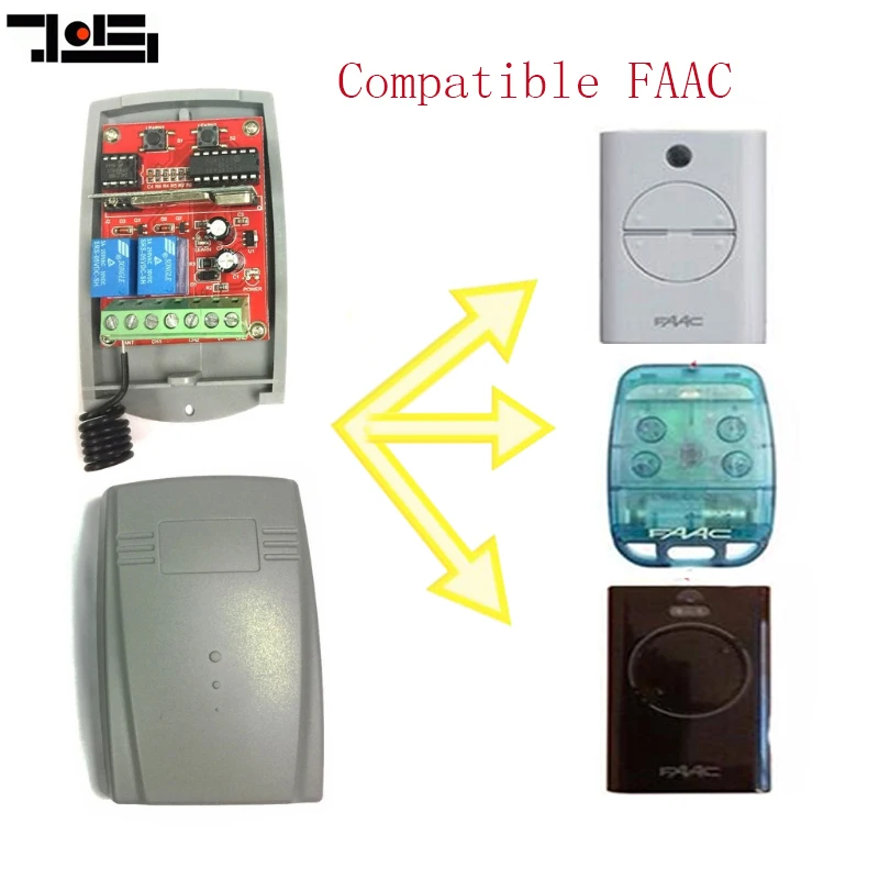 

For Faac receiver 433mhz DC 12-24V top quality