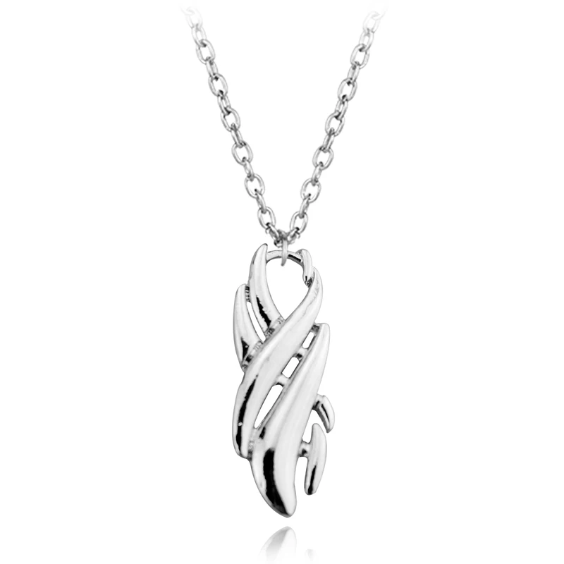 

Free Shipping New Fashion Movie Jewelry Dead Space 3D Necklace Chrome Marker Pendant Necklace Game Jewelry For Men And Women