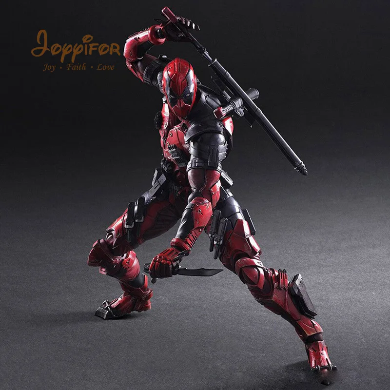 

Joyyifor Hot 26cm Marvel Avengers Super Heroes Weapon X Deadpool Toys PVC Action Figure Collection Model for Kids Birthday Gift