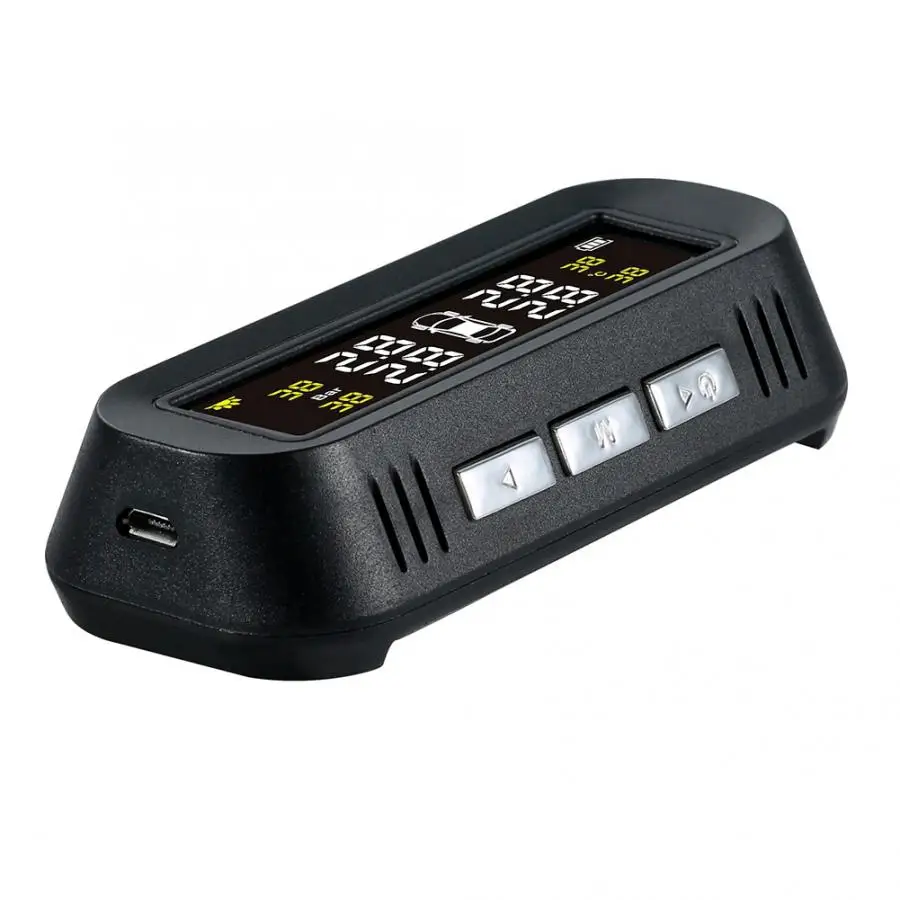 Автомобильный TPMS TY16 монитор давления в шинах Система солнечной энергии внешний цифровой датчик давления в шинах автомобили