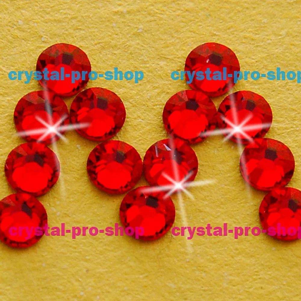 Светящийся Siam (227) кристаллический Элемент Swarovski (без горячей