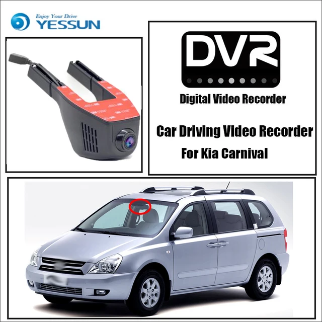 Best Price YESSUN for Kia Carnival Novatek 96658 Registrator Dash Cam Car Driving Video Recorder DVR Mini Control APP Wifi Camera
