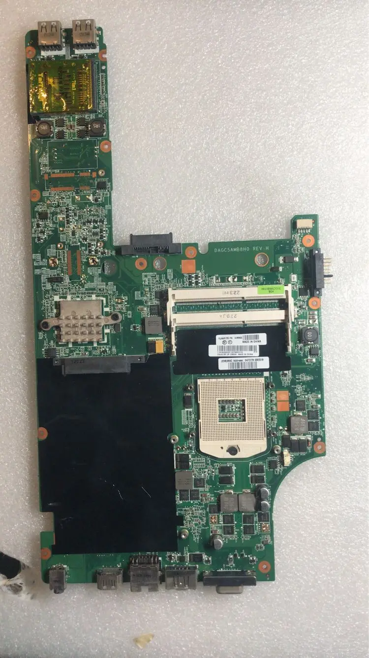 Ktuxb DAGC5AMB8H0 для lenovo Thinkpad E40 ноутбук материнская плата 04w3600 63Y2130 63Y1596 PGA989 HM55 тесты работы