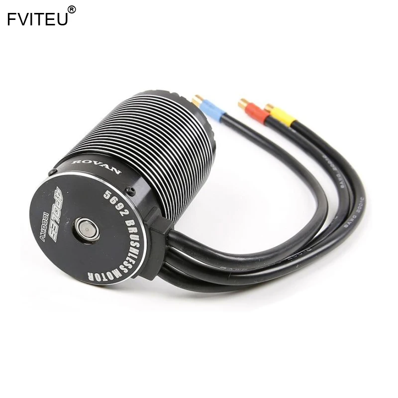 

FVITEU 1000KV/6500W Brushless Motor with heat elimination groove for Rovan 1/5 Electric BAJA 5B SS LT TRUCK Electronic parts