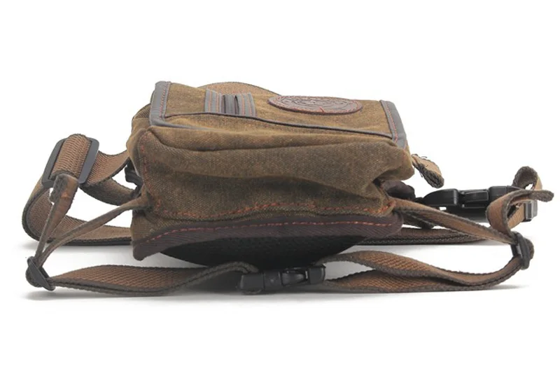 Холщовая/нейлоновая Мужская поясная сумка для ног, мотоциклетная сумка-мессенджер через плечо, наплечный ремень, мужской кошелек, сумка на бедро, поясная сумка