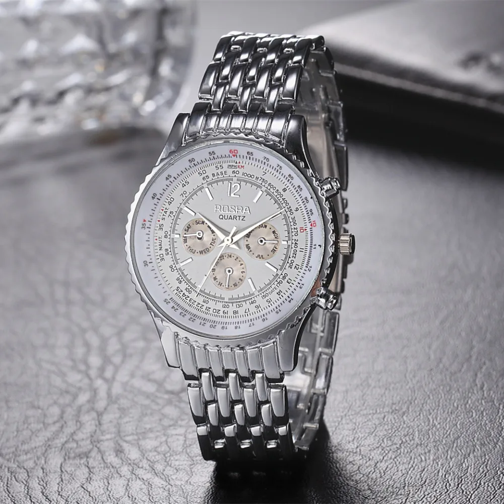 

New Men Watches Stainless Steel Men's Watch Luxury Quartz Business Watches Men Cheap Watches relogio masculino esportivo reloj