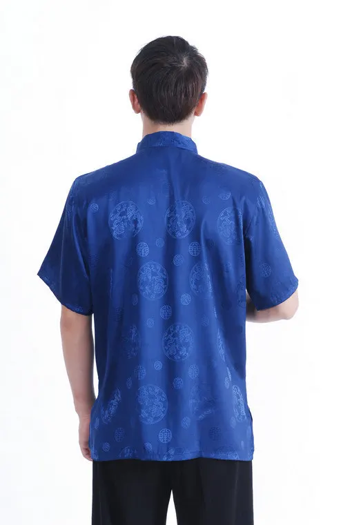 Shanghai Story new sale satin Chinese shirt chinese traditional clothing chinese kungfu Shirt men shirt M2066