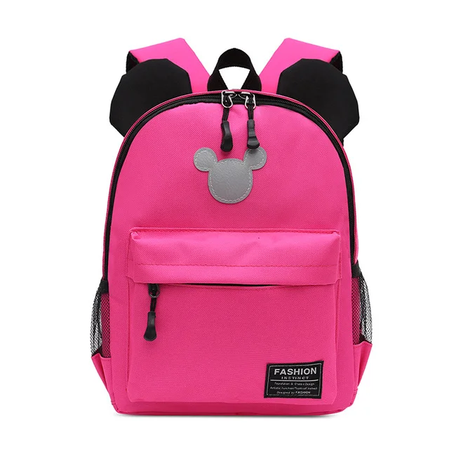 Новая сумка для детского сада с изображением Микки Мауса, детский рюкзак для мальчиков и девочек 2-5 лет, школьная сумка, рюкзак для путешествий - Цвет: 1
