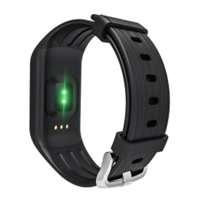 Fitness Tracker Band K1 plus Smart Bracelet Real-time Heart Rate Monitor Color LCD Touch Screen PK Miband for iPhone 8 X  