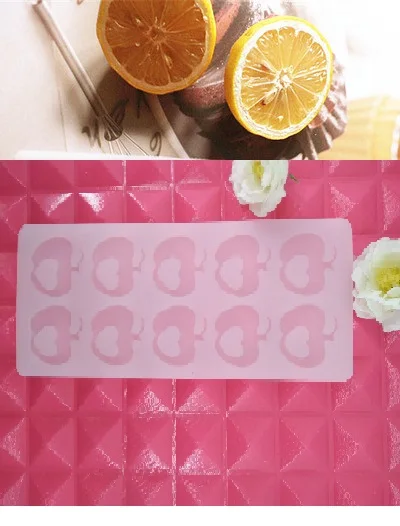 DIY Инструменты для украшения торта силиконовая форма шоколада в форме яблока