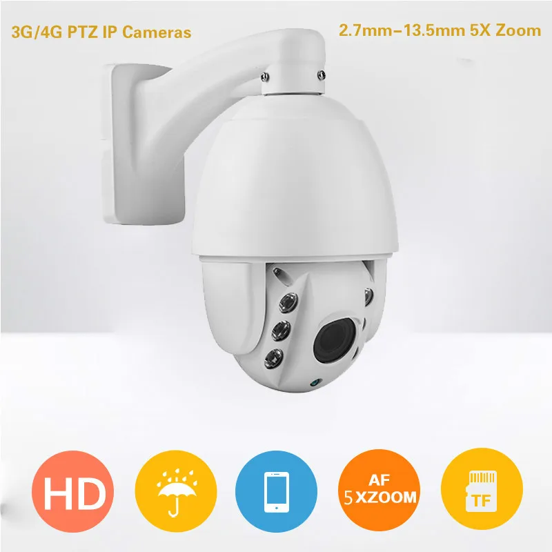 1080P 3G Wireless HD PTZ cameras P2P font b smartphone b font control 4G wifi IP