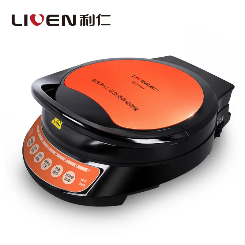 

Hover Dual Side Heating Crepe Maker Suspension Type Multi Functional Household Electric Baking Pan Pancake Maker Home Cooker