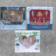Jouet de 5cm en PVC pour le 25e anniversaire de la petite Chara Sailor Moon Dark Kingdom, figurine d'action