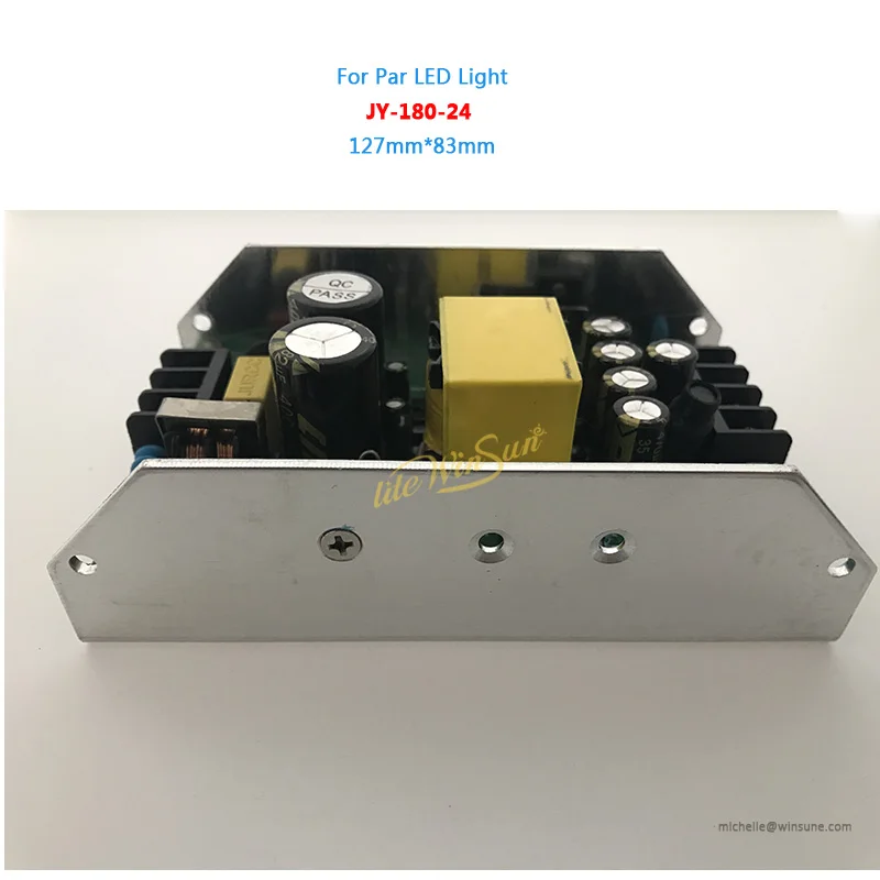 Litewinsune LED Source Par Lighting Power Drive Supply Board Stage Lighting Accessory 180W DC24V Output (4)