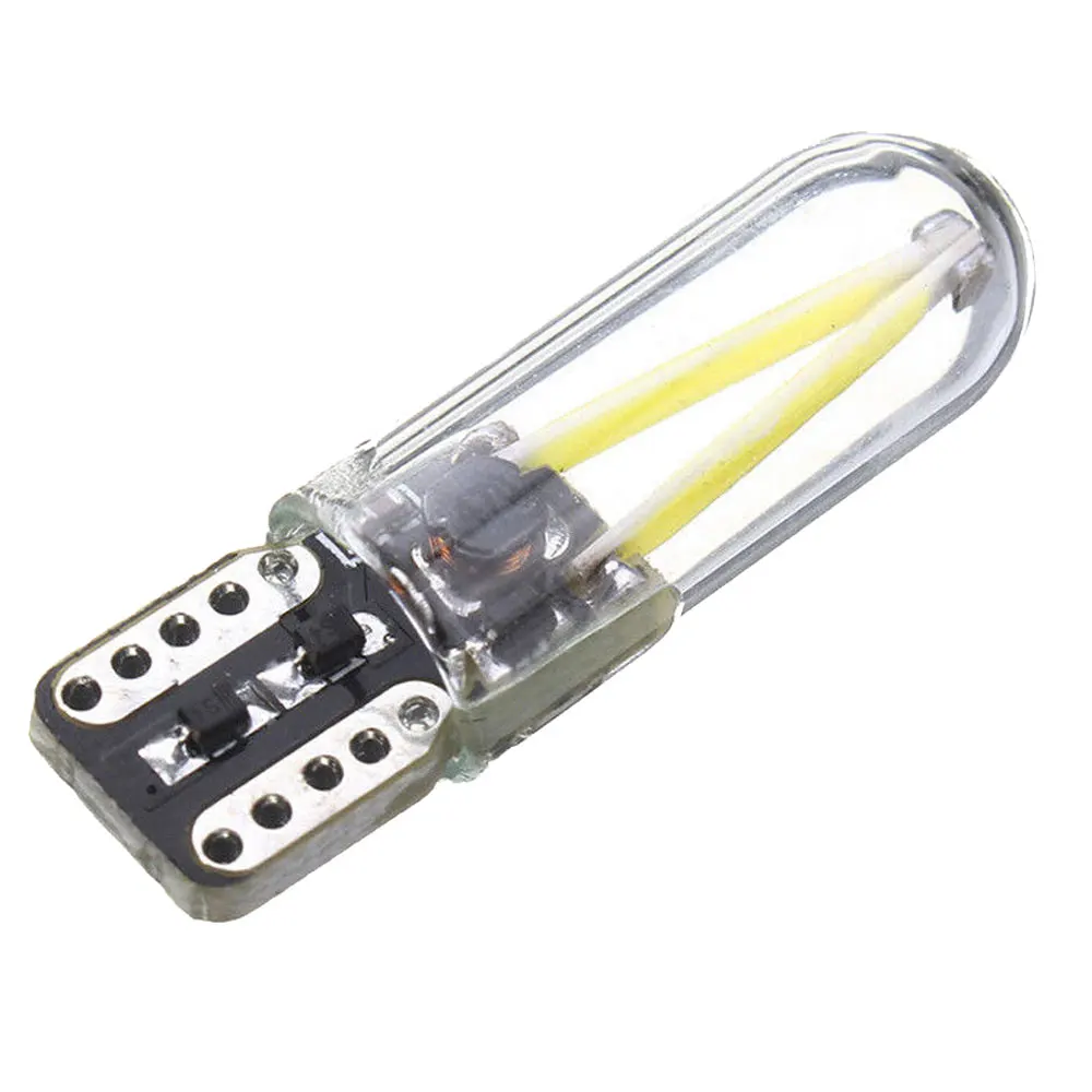 

CARSUN 5W T10 Cob Glass Light Led Filament Auto Automobiles Reading Dome Bulb