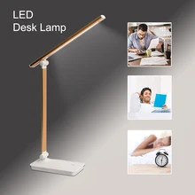 LED Desk Lamp Folding Table Light 3-Level Brightness Adjustable Soft Touch Dimmer Eye Care Office Task Lamp for Reading Study цена LED Desk Lamp Folding Table Light 3-Level Brightness Adjustable Soft Touch Dimmer Eye Care Office Task Lamp for Reading Study цены онлайн