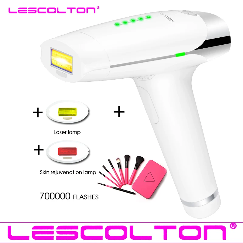 

700000 pulse Permanent Laser Epilator IPL Hair Removal Depilatory Full Body Use Remove Acne and wrinkle Bikini Face Hair Removal