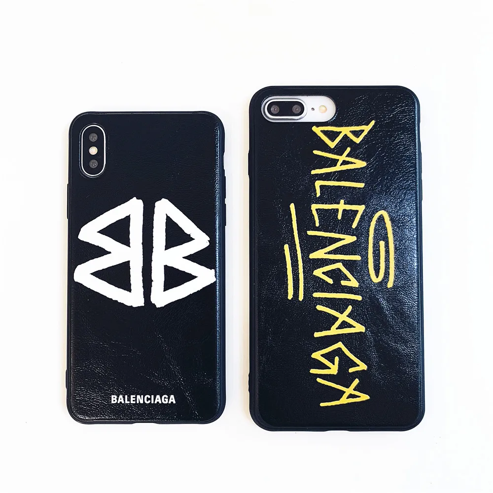 

2019 New Skin Texture Fashion Word Back Fitted Case For iphone 6G/6plus/7G/8plus,Soft TPU Cover For iphone X/XS/XR/XS Max Case