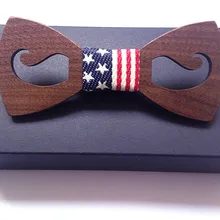 Галстук для мальчиков, мужской модный деревянный галстук-бабочка, свадебный банкет, специальные мужские эксклюзивные аксессуары, деловые деревянные галстуки-бабочки