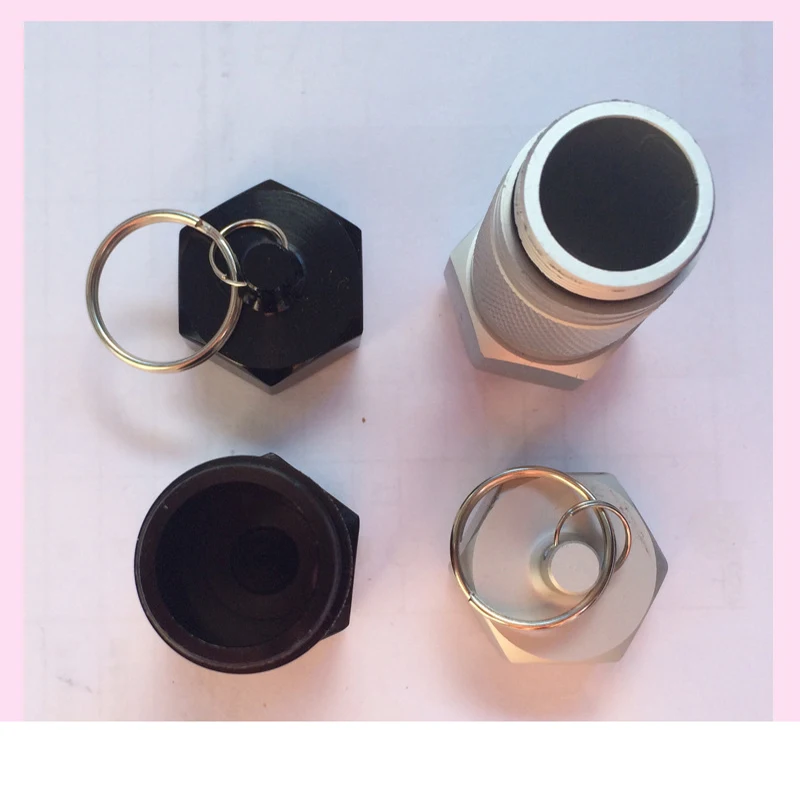 Mini Metal Pill Case Portable Medicine Boxes Waterproof  Pill Box Case Bottle Cache Drug Holder Container Storage Box Keychain